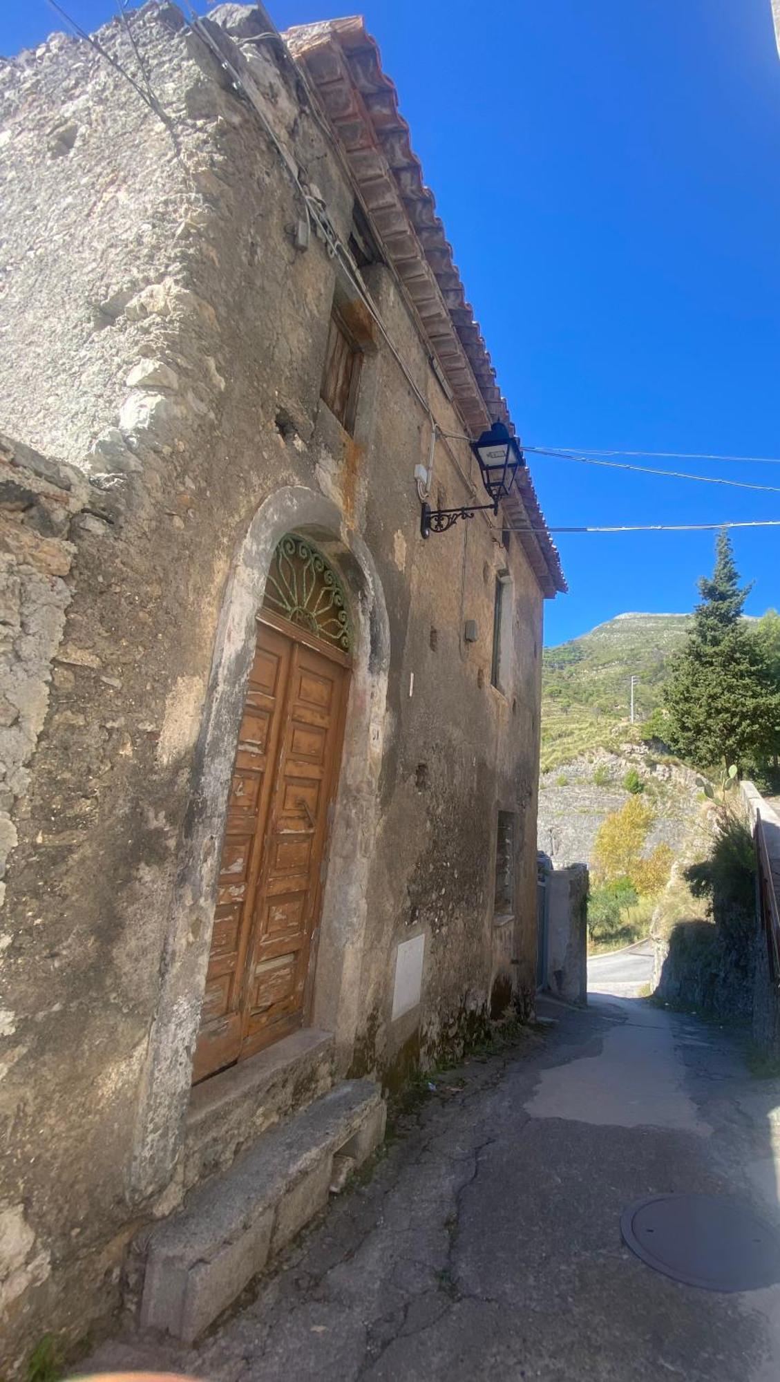 La Terrazza Nel Borgo Hotell Tortora Exteriör bild